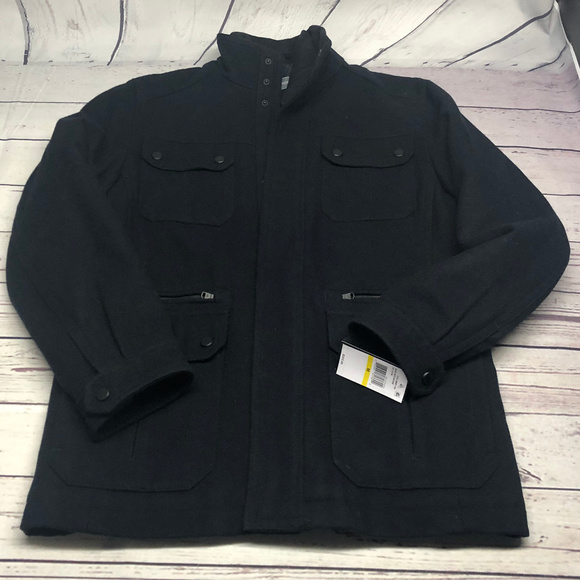 michael kors men's wool jacket